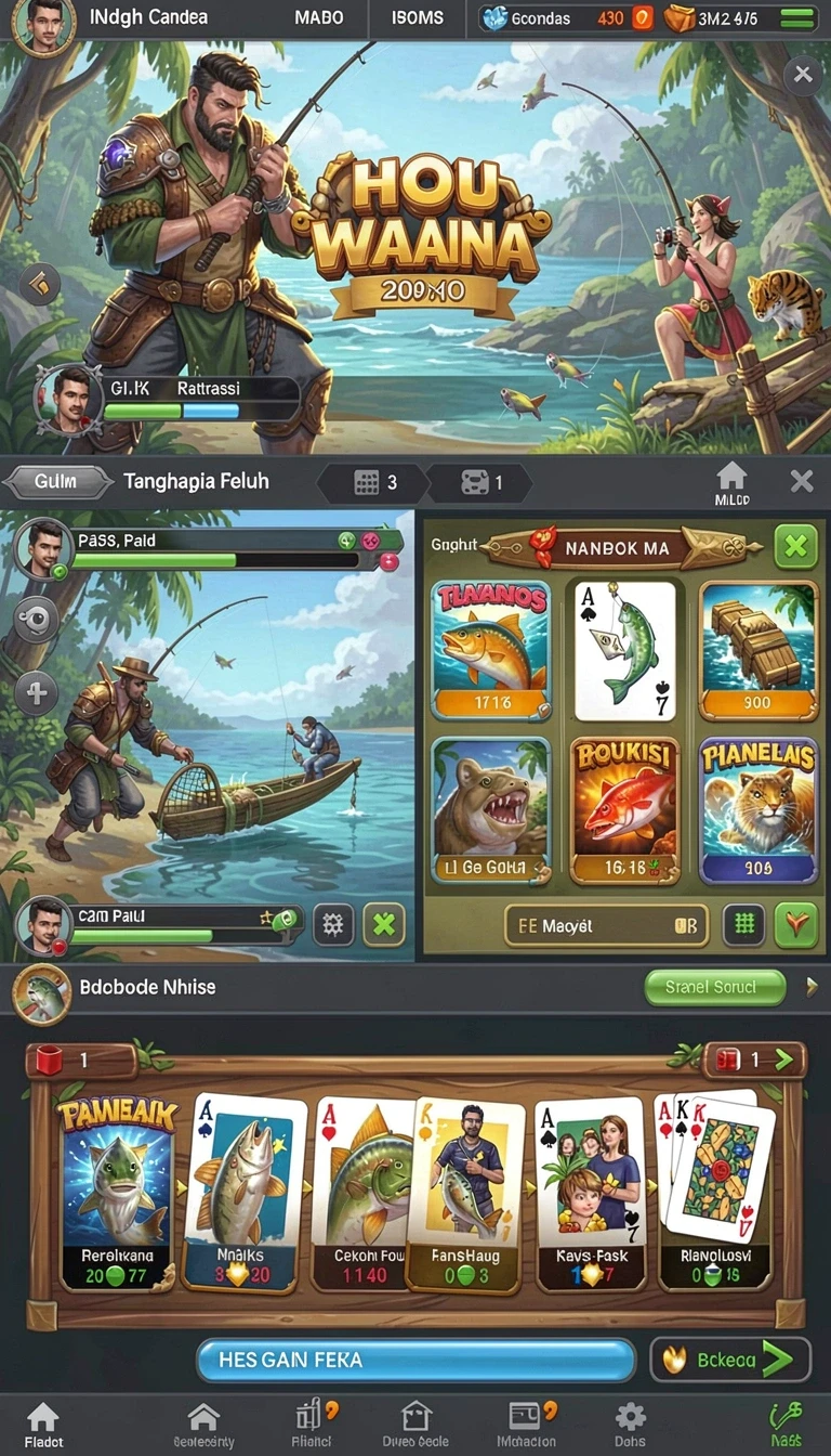 Galeri pratinjau visual rokok8 build APK resmi terbaru